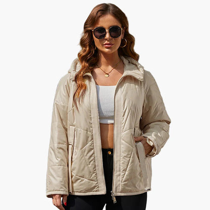 Damen Steppjacke Übergangsjacke Leicht und Modern für Alltag und Freizeit
