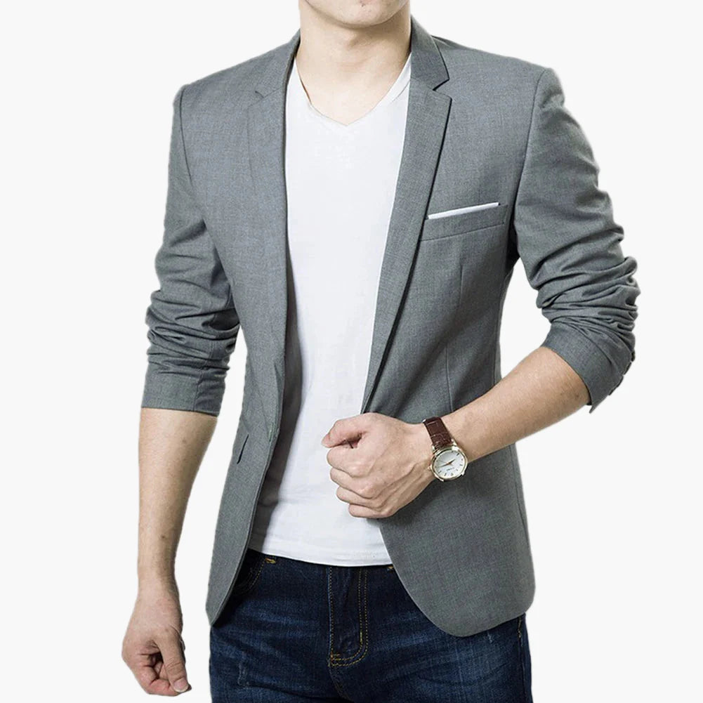 Herren Blazer Slim Fit – Eleganter Freizeit- und Business-Sakko für moderne Outfits