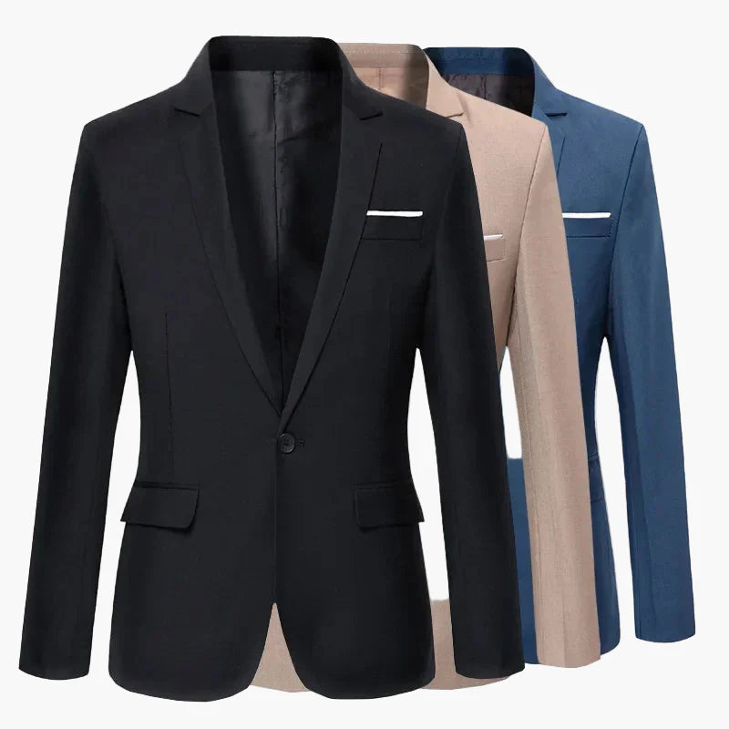 Herren Business Sakko Slim Fit – Eleganter Blazer für Büro & festliche Anlässe