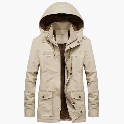 Herren Winterjacke mit Kapuze – Warme Outdoor Jacke für Alltag & Freizeit