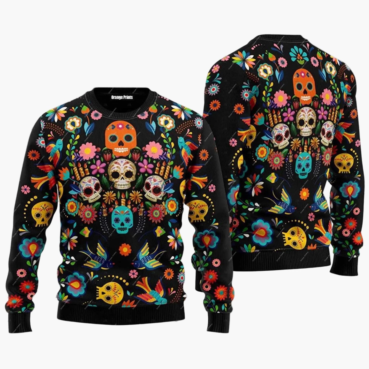 Herren Weihnachts-Pullover Ugly Christmas Sweater Jingle Balls Lustig Party