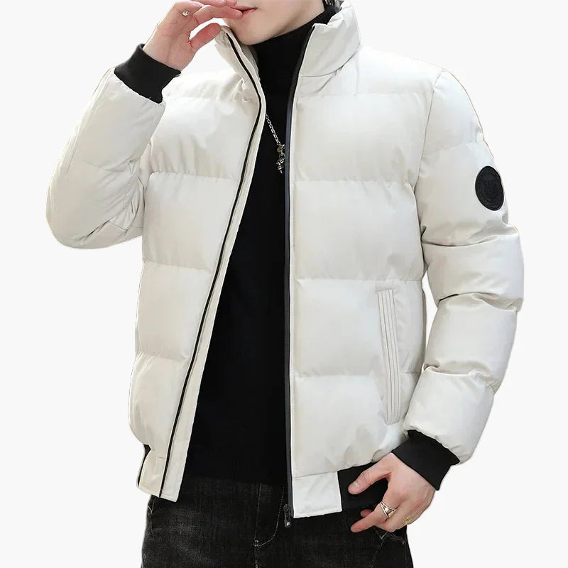 Herren Winter Daunenjacke – Klassisch, Warm, Modisch für Alltag und Freizeit