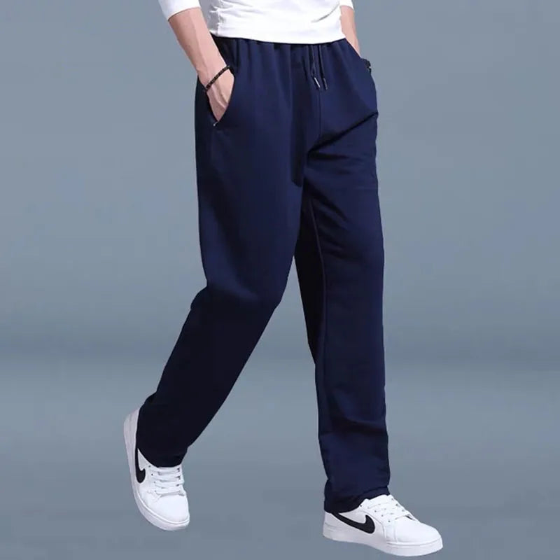 Herren Freizeithose Sweatpants mit Kordelzug