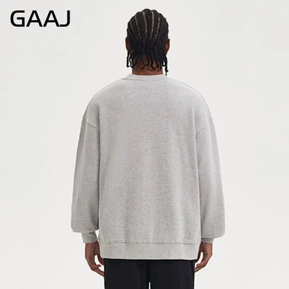 Unisex Langarm Sweatshirt Rundhals Basic Pullover