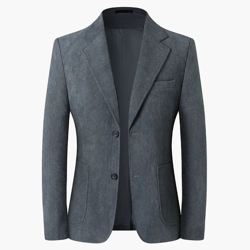 Herren Cord Sakko Blazer Klassisch Elegant für Büro und Freizeit