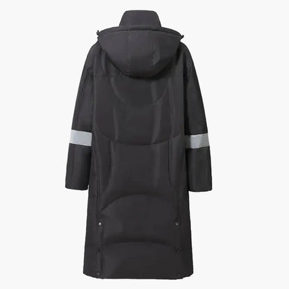 Herren Winter Steppmantel Outdoor Parka – Warm, Langer Schnitt, Urban Style