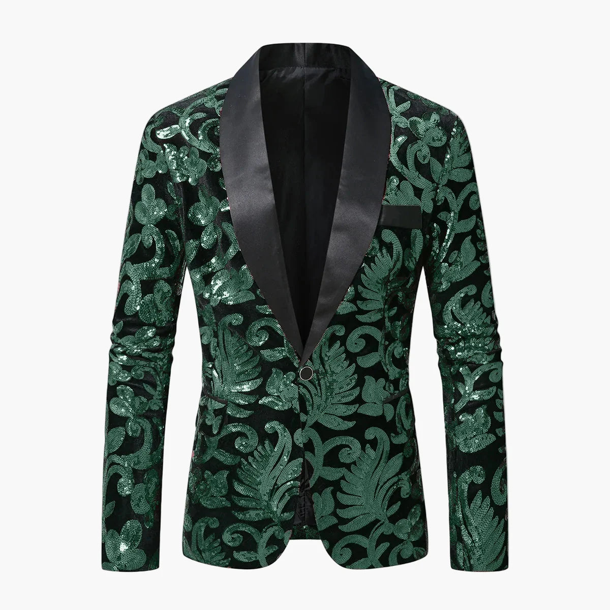 Herren Luxus Smoking Sakko für festliche Anlässe – Eleganter Party- und Bühnen-Blazer im modernen Design