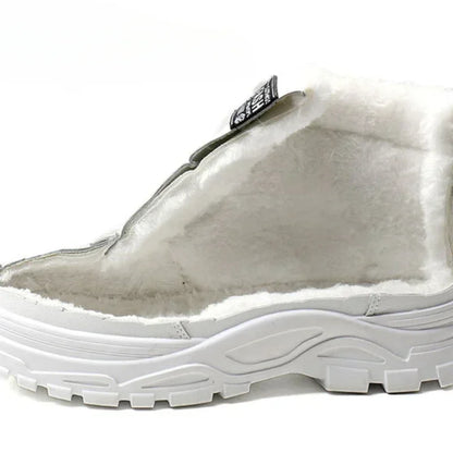 Damen Winter Sneaker Boots – Modische High-Top Freizeitschuhe mit Warmfutter für kalte Tage