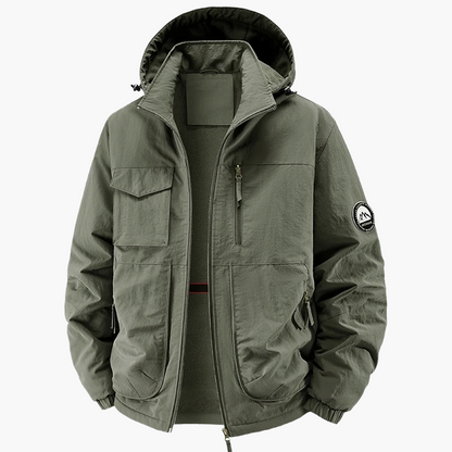 Herren Outdoor Winterjacke mit Kapuze – Winddichte Freizeitjacke für Abenteuer und Alltag