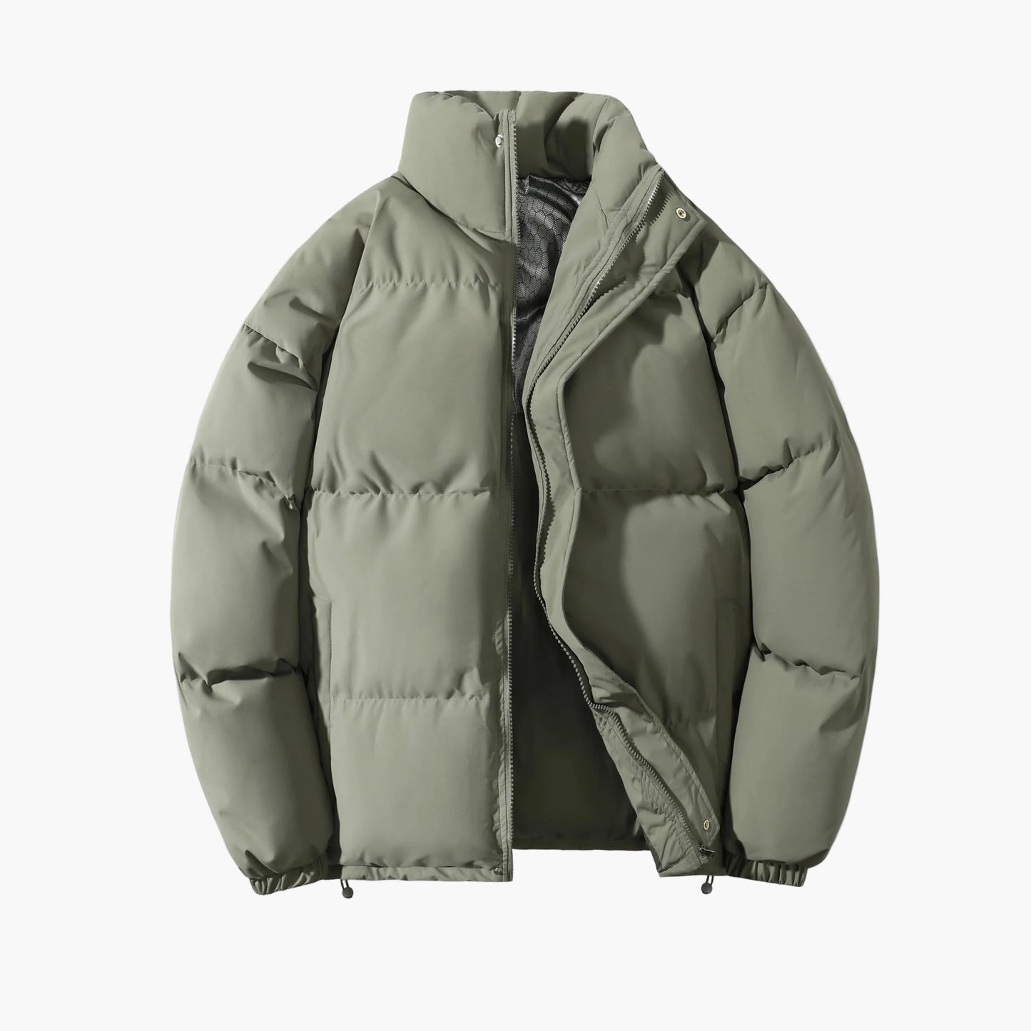 Herren Daunen-Steppjacke Winterjacke Outdoor Streetwear