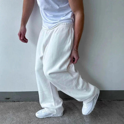 Unisex Jogginghose Schwarz – Bequeme Freizeithose mit Kordelzug und Seitentaschen