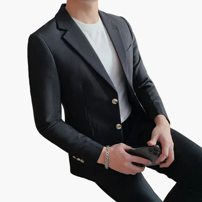 Herren Business Sakko – Elegantes Modern Fit Blazer für Büro und Freizeit