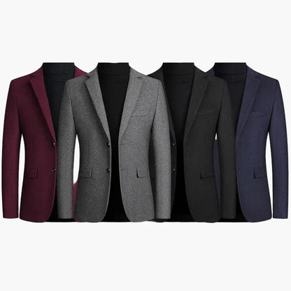 Herren Business Freizeit Blazer – Klassischer Sakko für Büro und elegante Anlässe