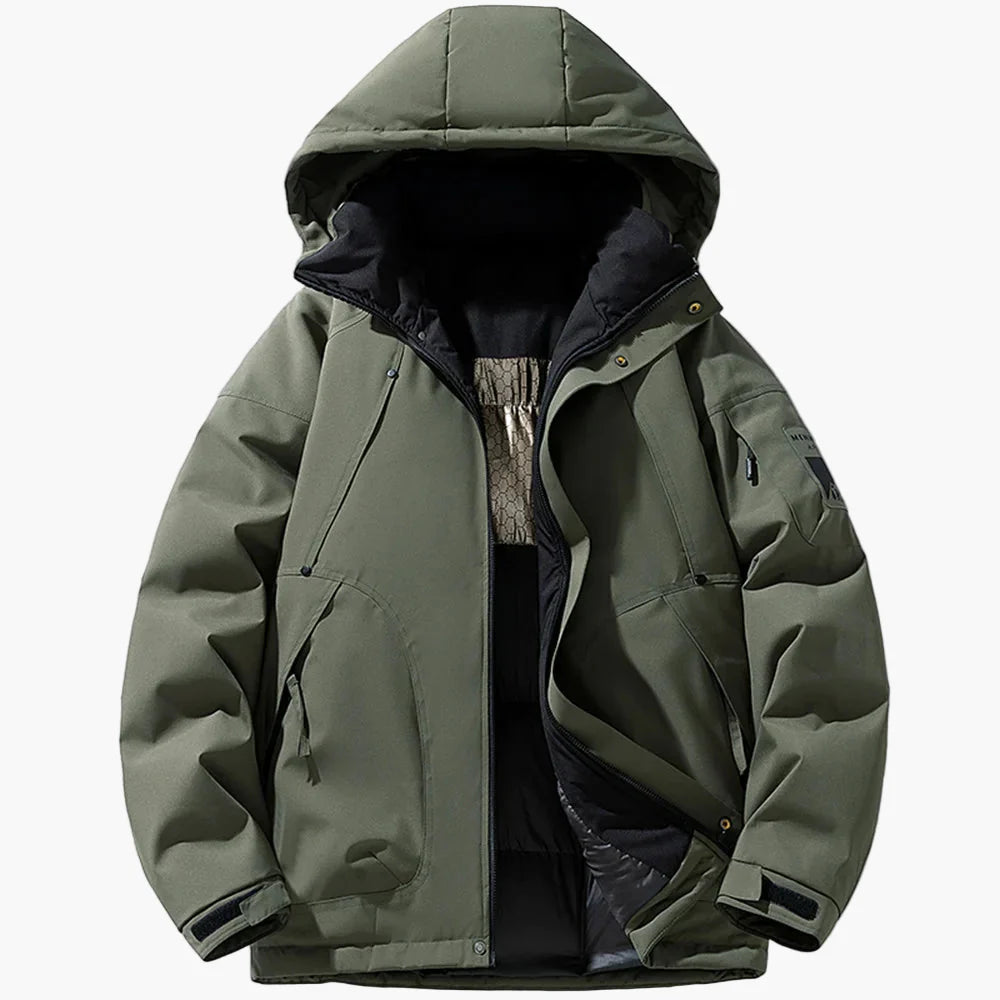 Herren Winter Outdoor Parka – Warme Kapuzenjacke für Alltag & Freizeit