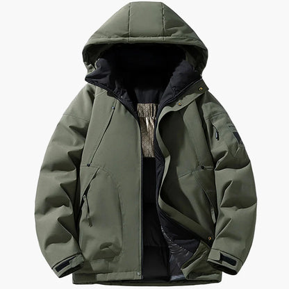 Herren Winter Outdoor Parka – Warme Kapuzenjacke für Alltag & Freizeit
