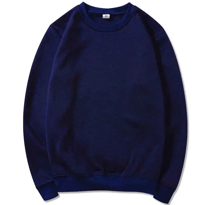 Unisex Langarm Sweatshirt Pullover Rundhalsausschnitt Freizeit