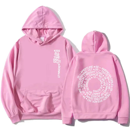 Unisex Kapuzenpullover mit aufgedrucktem Text und Motiv