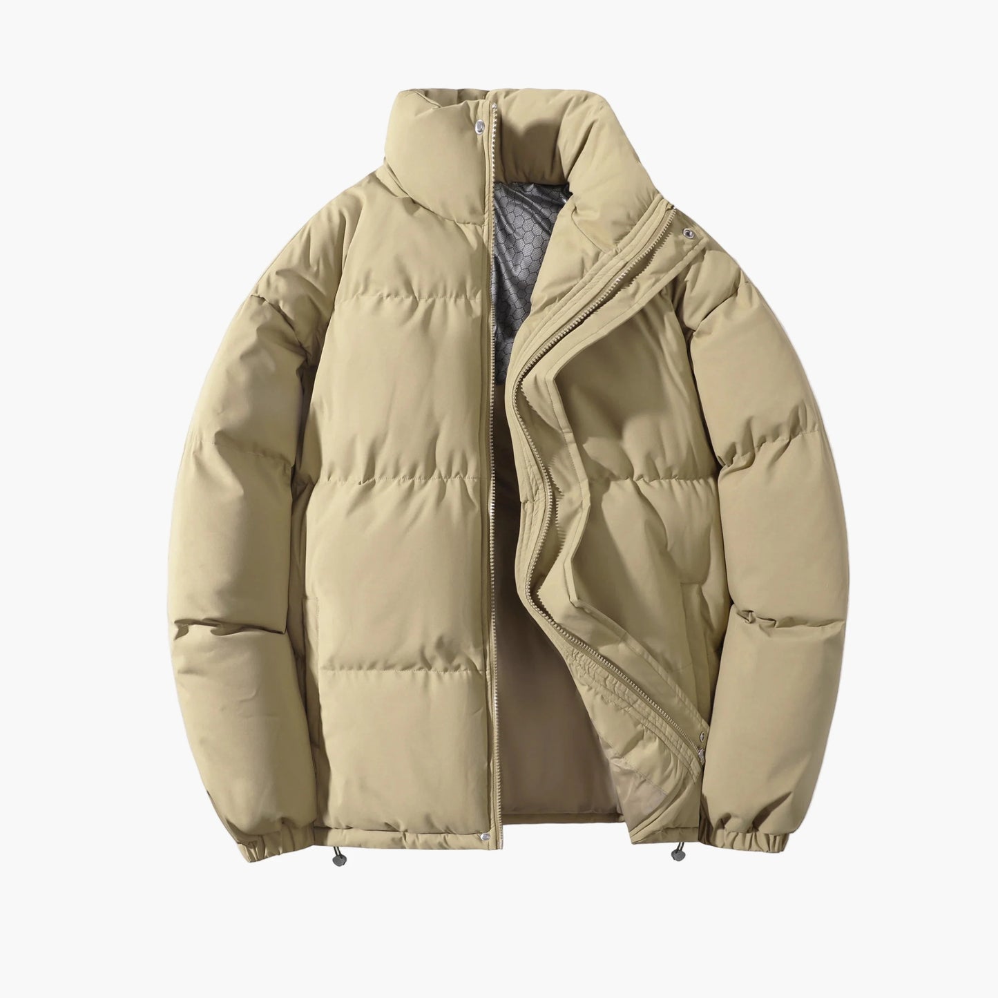 Herren Daunen-Steppjacke Winterjacke Outdoor Streetwear