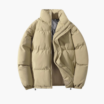 Herren Daunen-Steppjacke Winterjacke Outdoor Streetwear