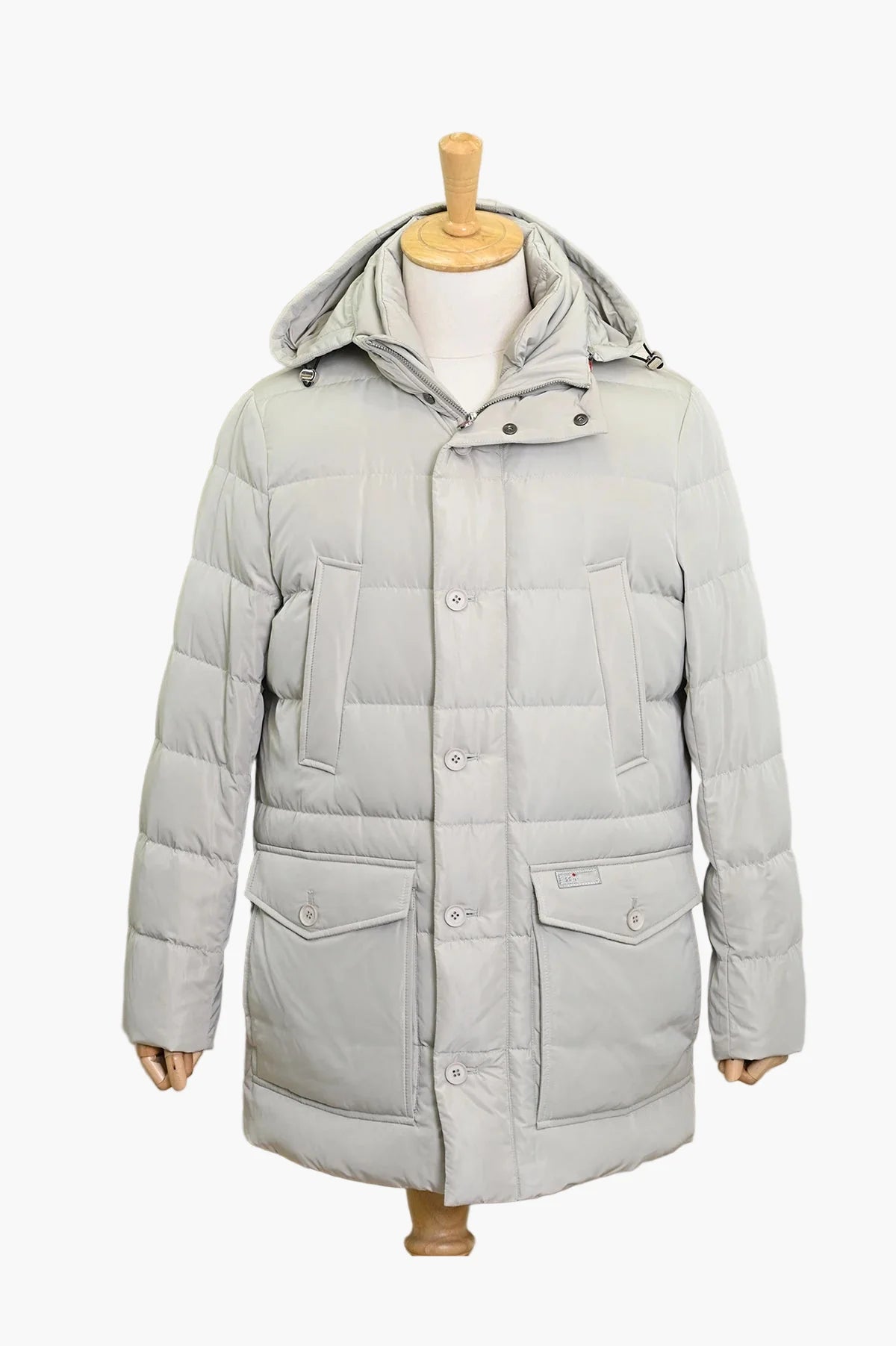 Herren Winter Steppmantel mit Kapuze – Eleganter Outdoor Parka für kalte Tage