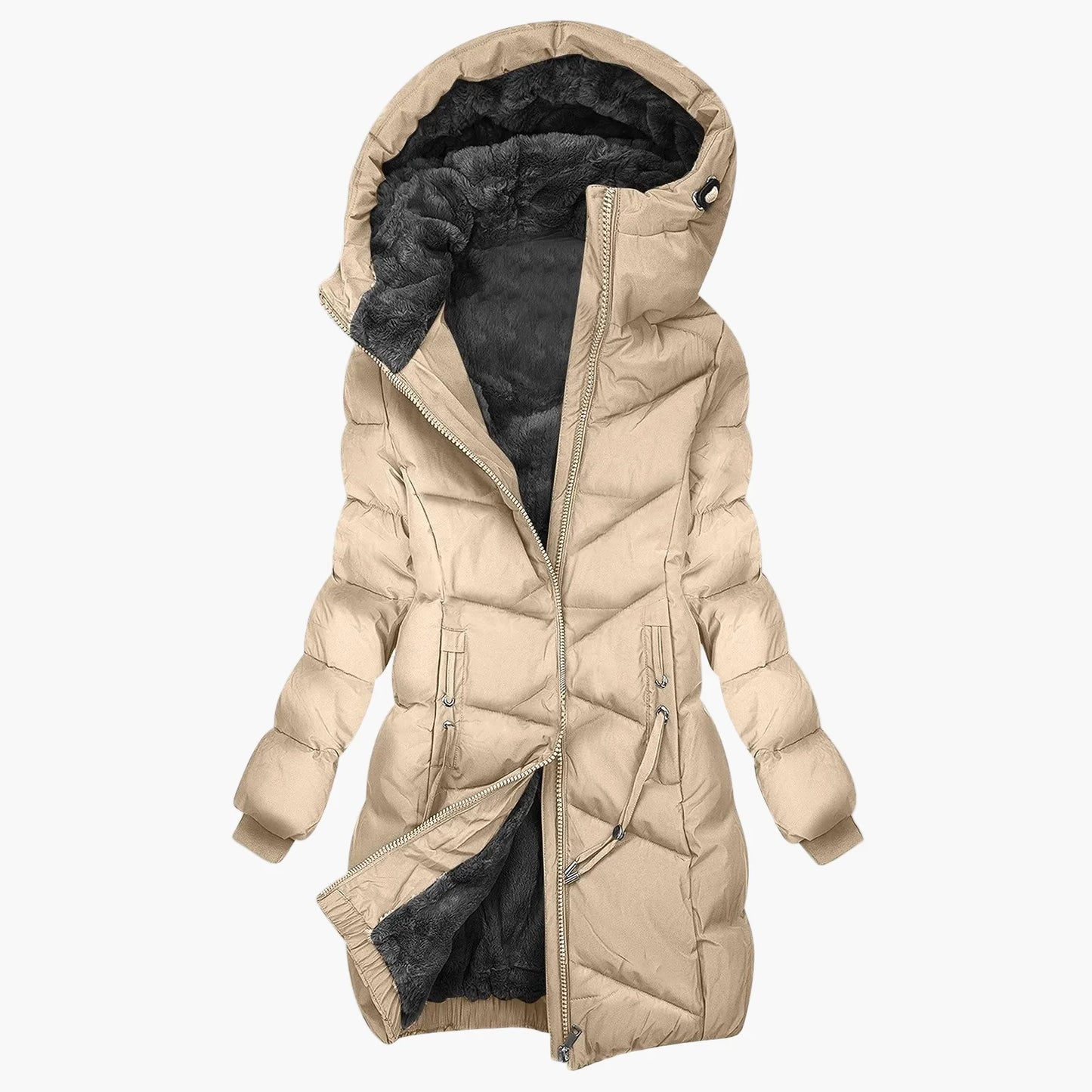 Damen Wintermantel mit Kapuze – Stylisch & Warm durch die Kalte Jahreszeit