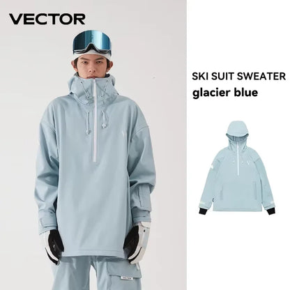 Unisex Ski Anorak Jacke & Hose Set - Wasserabweisend, Kapuze