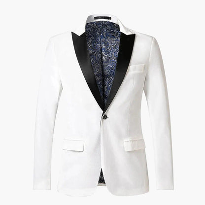 Herren Samt Sakko Smokingjacke Elegant für festliche Anlässe und Abendveranstaltungen