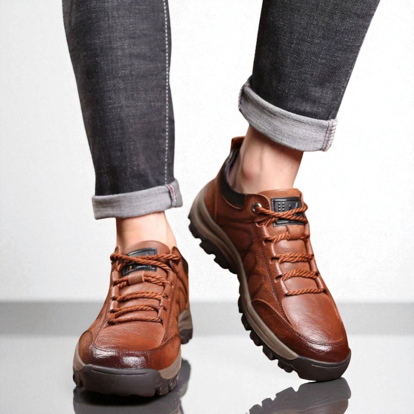 Herren Outdoor Wanderschuhe rutschfest – Abenteuer- und Freizeitschuh für Wanderungen