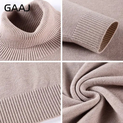 Rollkragenpullover für Herren, Feinstrick