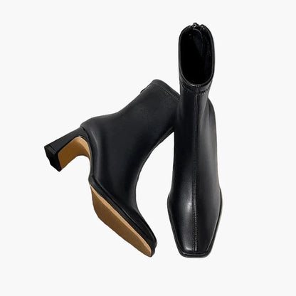Damen Stiefeletten mit Blockabsatz – Elegante Alltags- & Business-Boots