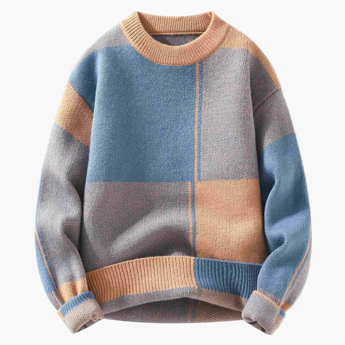 Herren Pullover im Retro-Style – Lässiger Strickpullover für Alltag und Freizeit