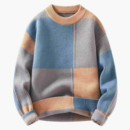 Herren Pullover im Retro-Style – Lässiger Strickpullover für Alltag und Freizeit