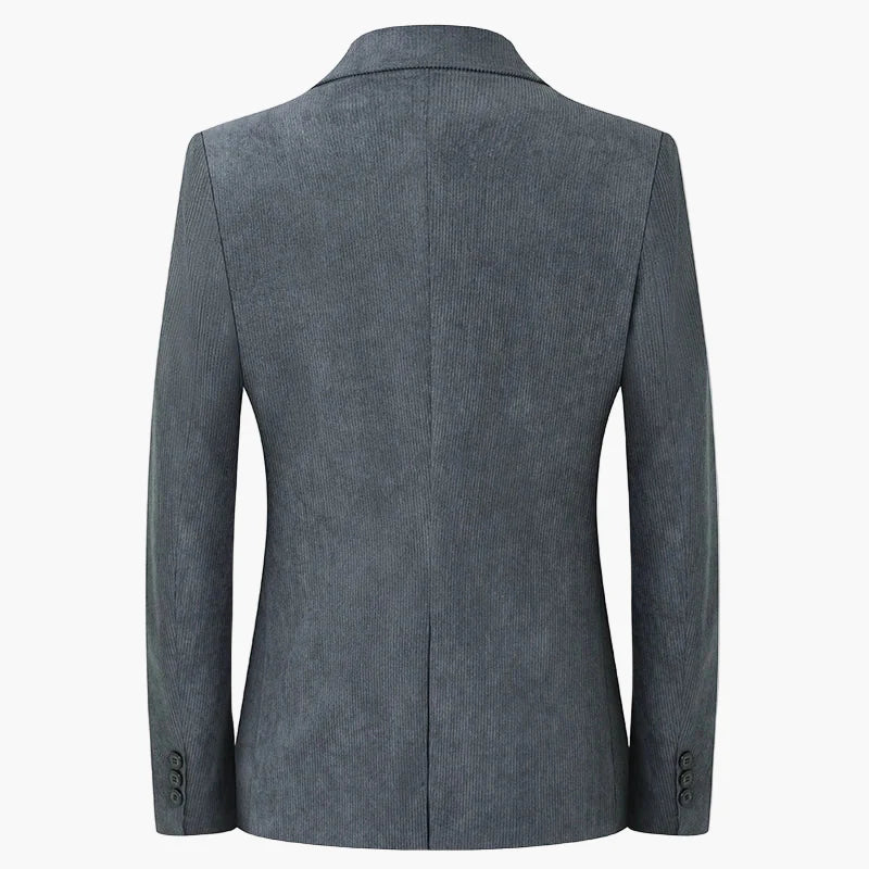 Herren Cord Sakko Blazer Klassisch Elegant für Büro und Freizeit