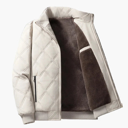 Herren Steppjacke mit Fleecefutter – Stilvolle Übergangsjacke für Alltag und Outdoor
