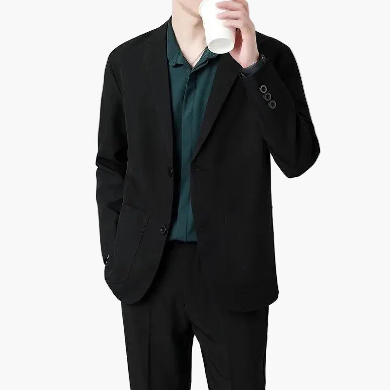 Herren Blazer Modern Business Casual – Eleganter Sakko für Büro und Alltag
