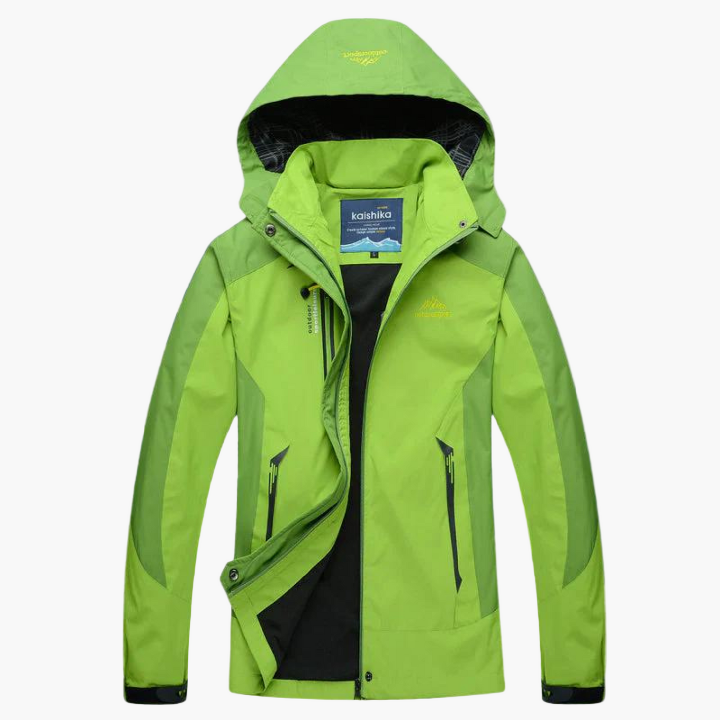 Damen Outdoorjacke Winddicht Wasserdicht Atmungsaktiv für Wandern und Camping