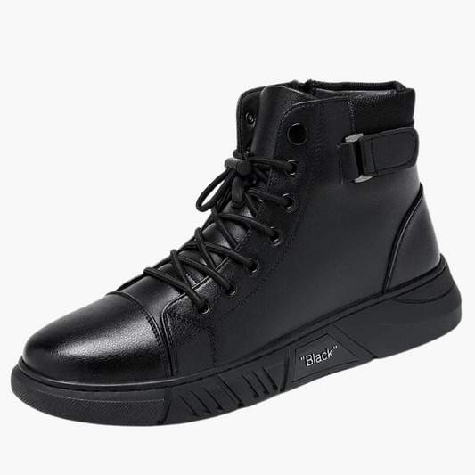 Herren Sneaker-Boots – Modische High-Top Freizeitschuhe mit Komfortsohle und rutschfester Gummisohle