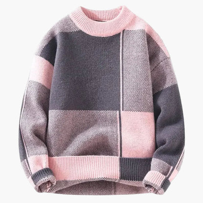 Herren Pullover im Retro-Style – Lässiger Strickpullover für Alltag und Freizeit