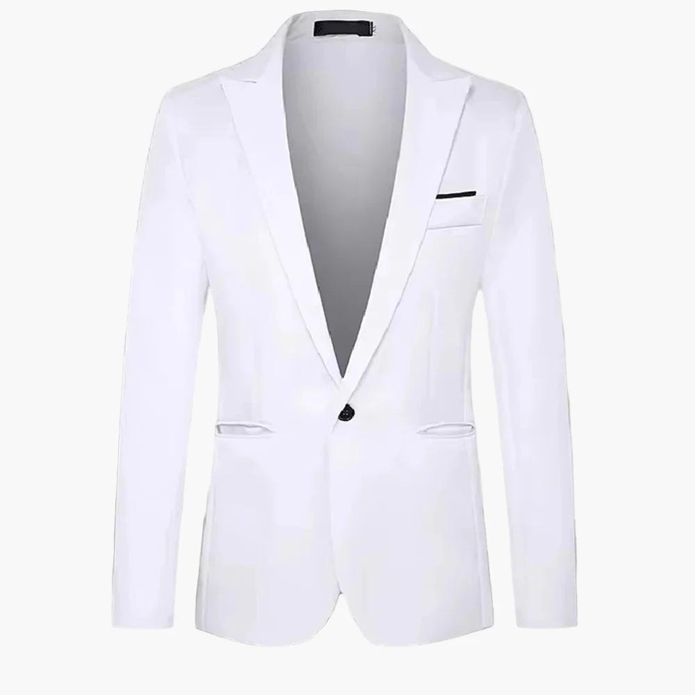 Herren Business Sakko – Eleganter Einreiher Blazer für formelle Anlässe und Büro