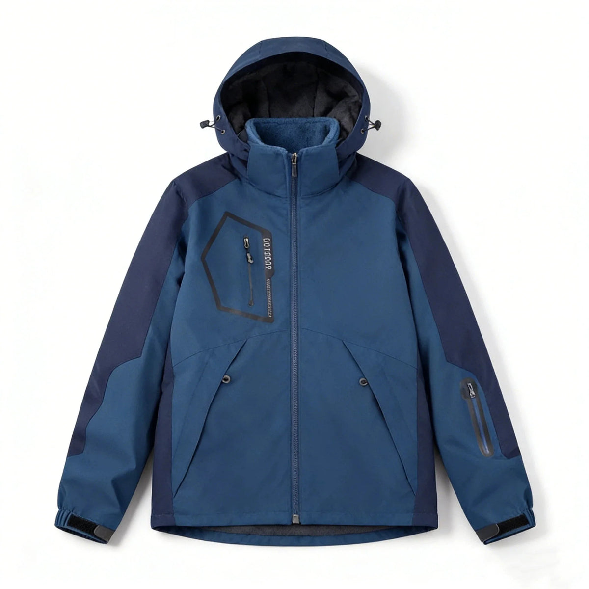 Funktionsjacke Herren 3-in-1 Outdoor Jacke Wasserdicht mit Kapuze