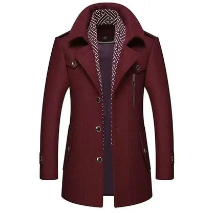 Herren Wintermantel Klassisch Modern – Eleganter Freizeit- und Business-Look