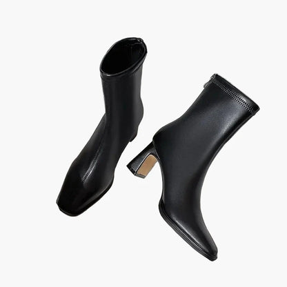Damen Stiefeletten mit Blockabsatz – Elegante Alltags- & Business-Boots