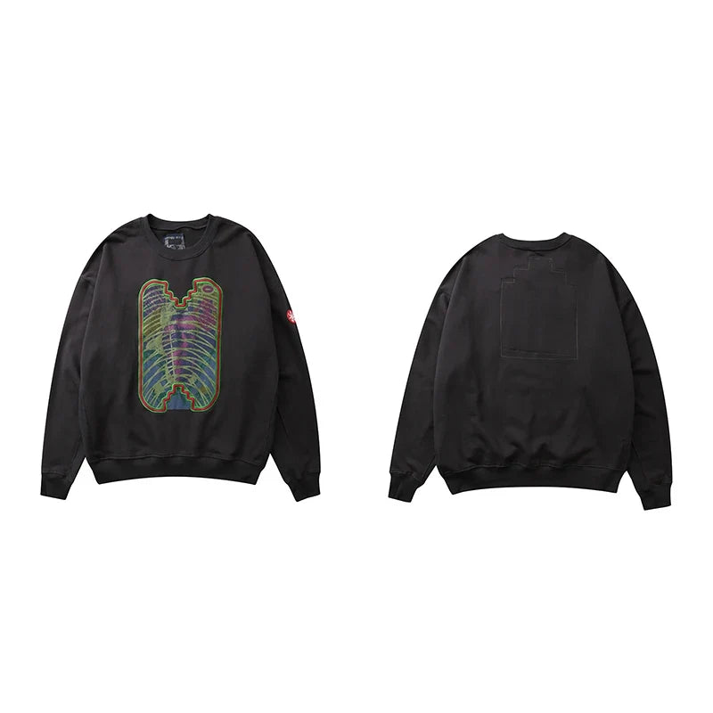 Unisex Sweatshirt mit Rundhalsausschnitt und Grafikprint