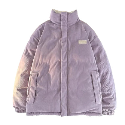 Damen Winter Steppjacke mit Stehkragen – Modischer Freizeitmantel für kalte Tage