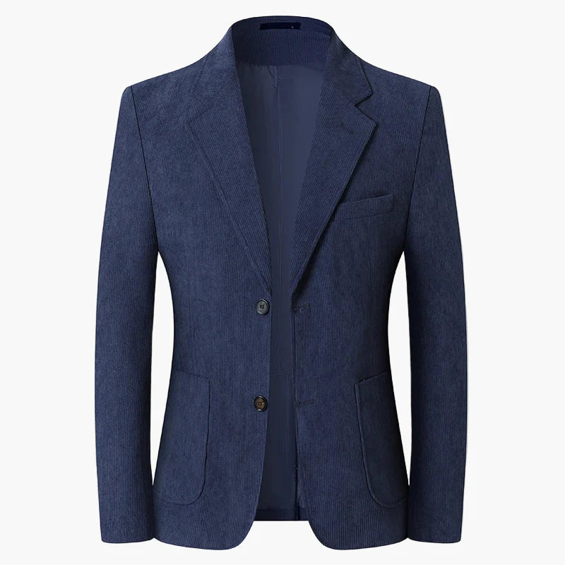 Herren Cord Sakko Blazer Klassisch Elegant für Büro und Freizeit