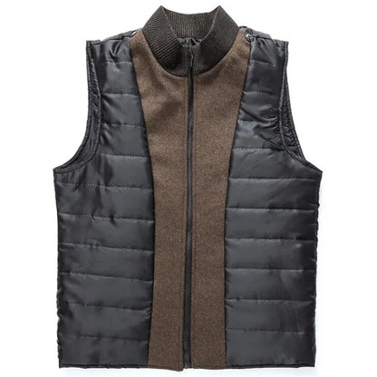 Herren Winter Veganer Wollmantel – Klassischer Business Mantel für Büro und Alltag