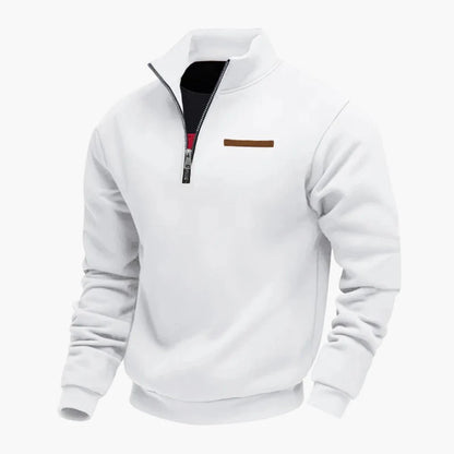 Herren Halbzip-Fleece Pullover – Bequemer Casual-Style für Reisen und Alltag