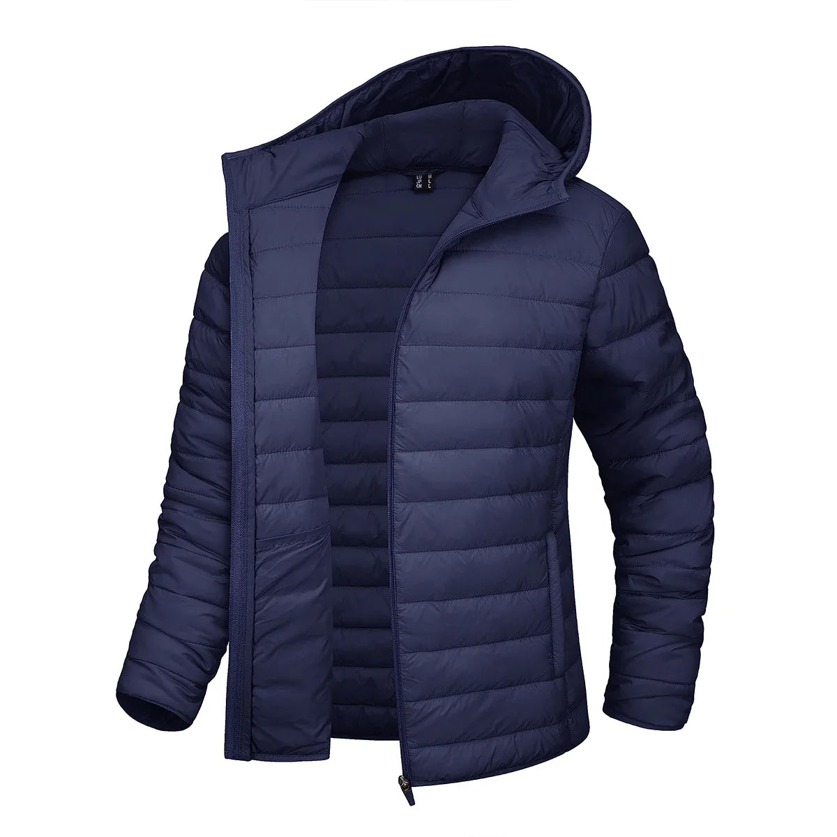 Steppjacke Damen mit Kapuze Leicht Übergangsjacke Casual Outdoor Jacke
