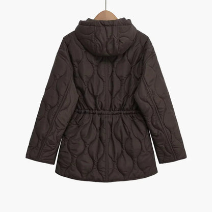 Damen Steppjacke mit Kapuze – Modische Übergangsjacke für Herbst und Winter