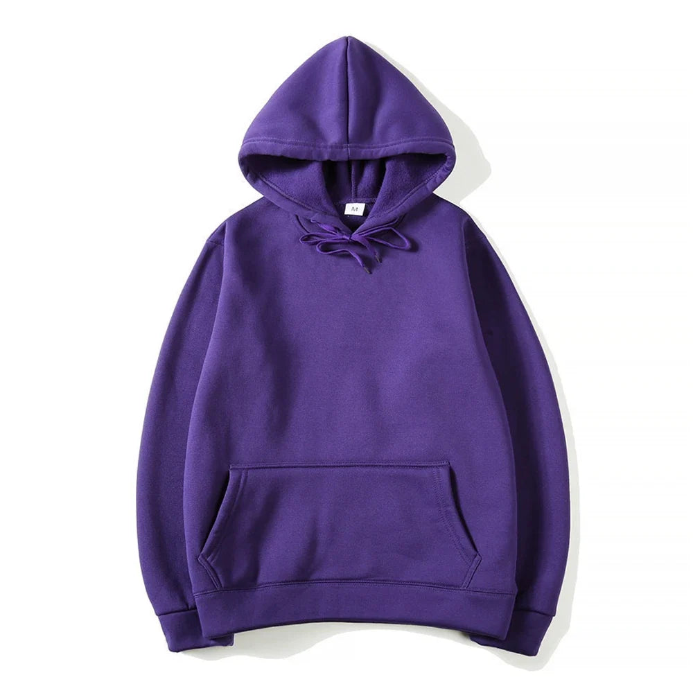 Unisex Hoodie mit Kapuze und Kängurutasche